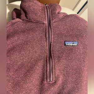 Magenta Better Sweater Patagonia 1/4 Zip Women’s Large